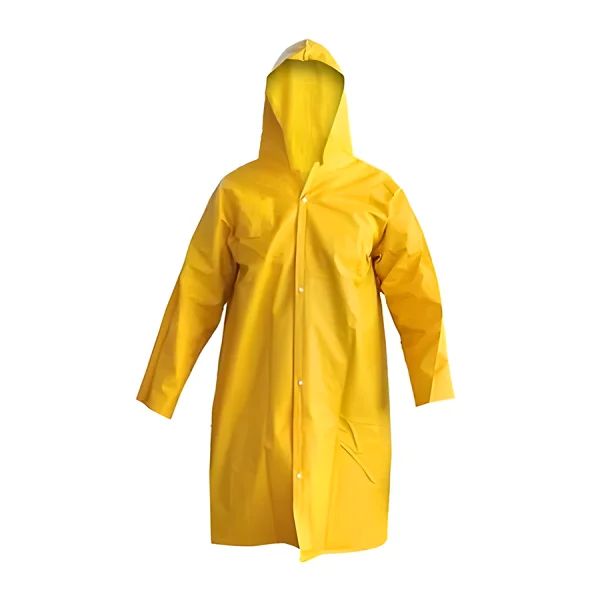 Capa de Chuva Forrada Amarela